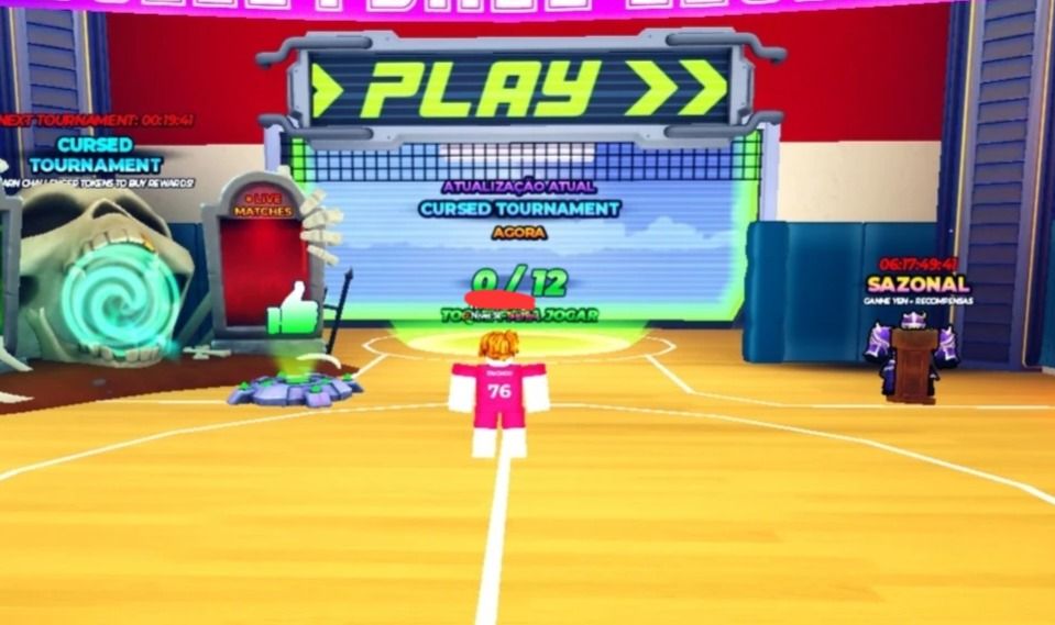 (Riku, Taichou e Roketto e conta maior de 18) Conta de Volleyball Legends