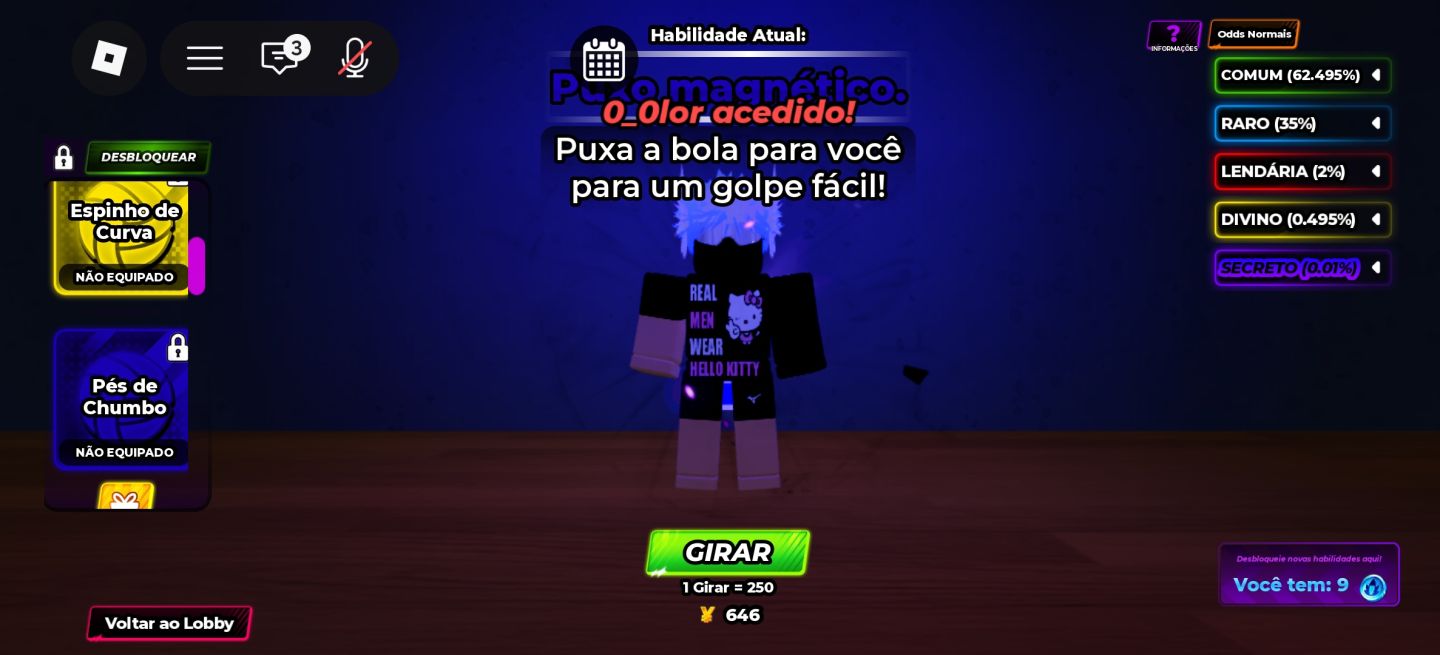 Conta de vbl Sanu,Riku,Yogan,Tso,Akuto,