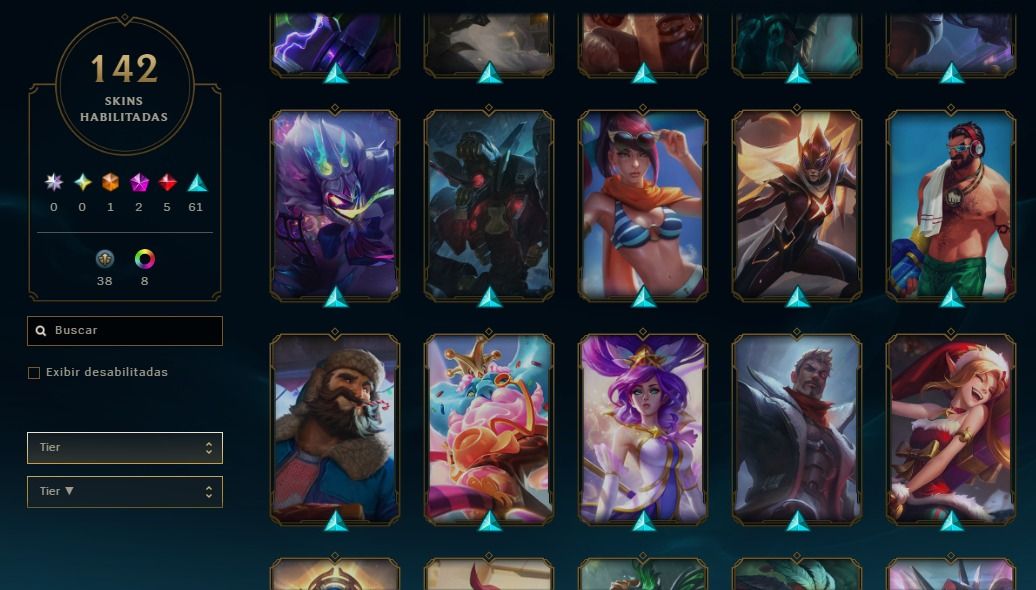 CONTA LOL DE 2015 ESMERALDA