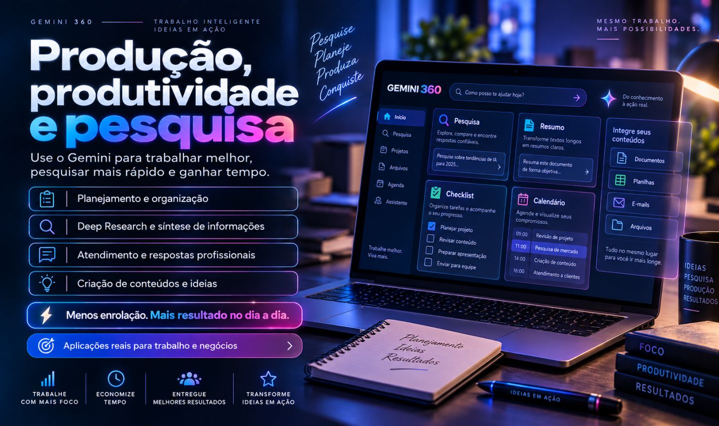 GEMINI 360 Domine a Inteligência Artificial do Google