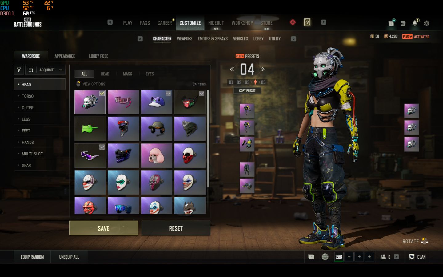 (PROMO) PUBG -AKM SET Xinghuns SKIN + KAR98K + CROMMA + GLASYA
