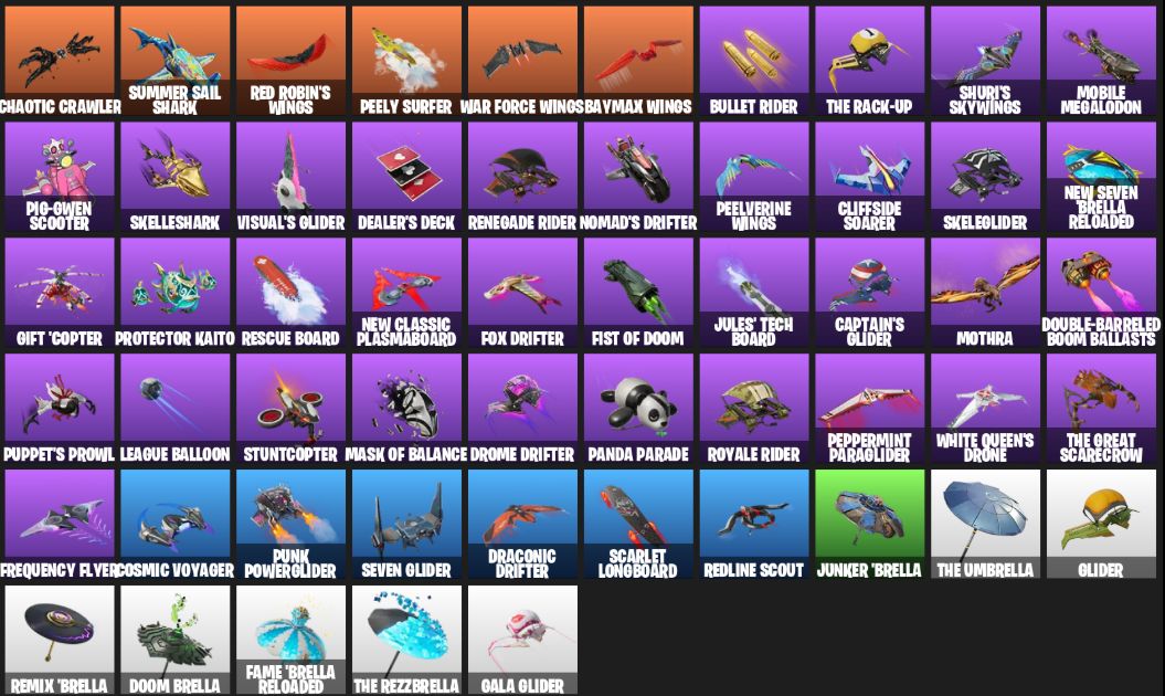 44 SKINS CONTA FORTNITE COM RENEGADE REBEL