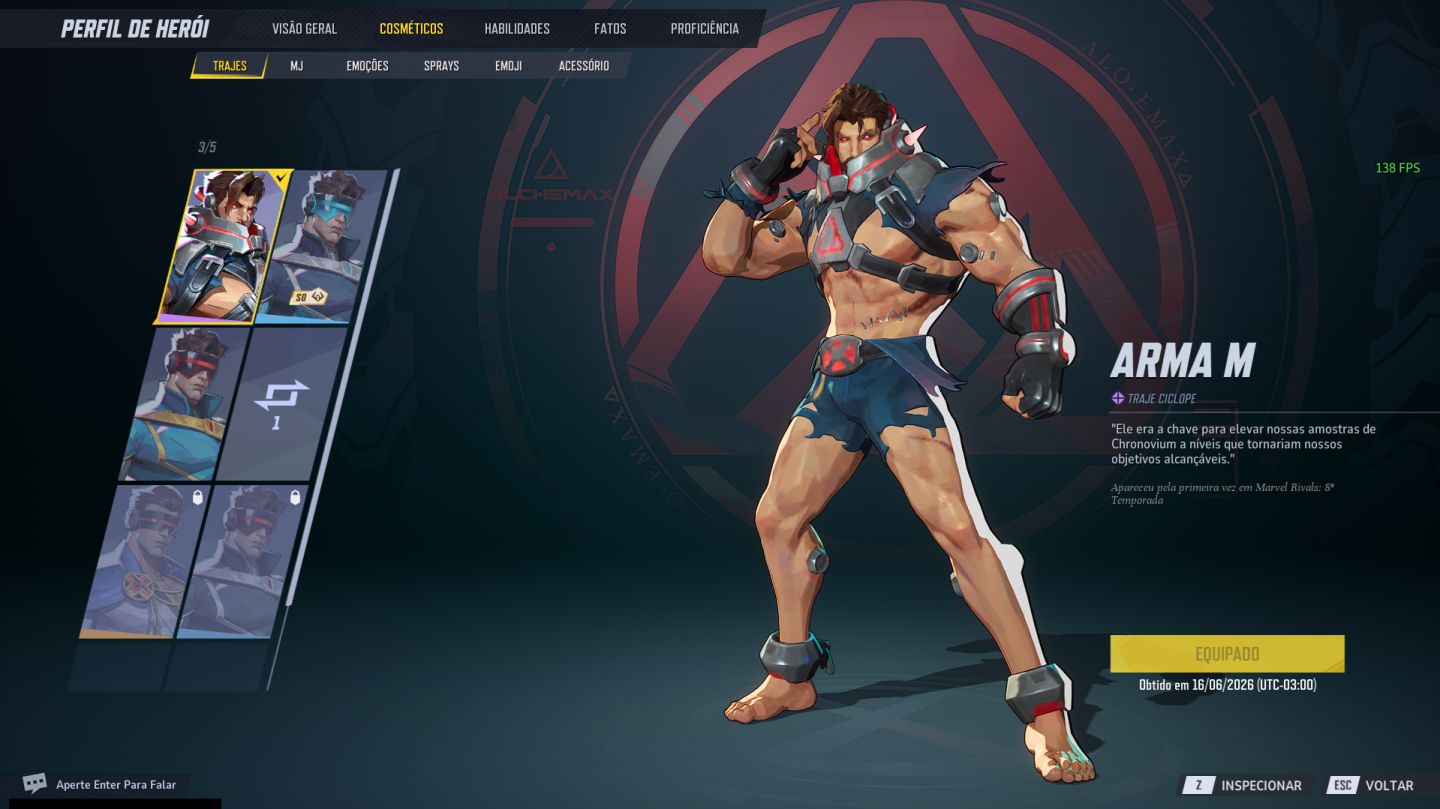 Conta Marvel Rivals - Capitão América Skin Lendária| Grão Mestre 2 | Full Acesso
