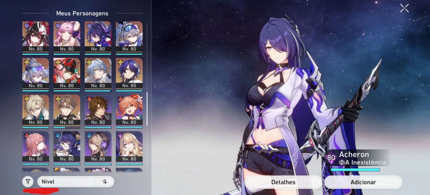 HSR TL LV70 NA - Evernight E2, Firefly E2, Archer E2, Silverwolf LV999 ++
