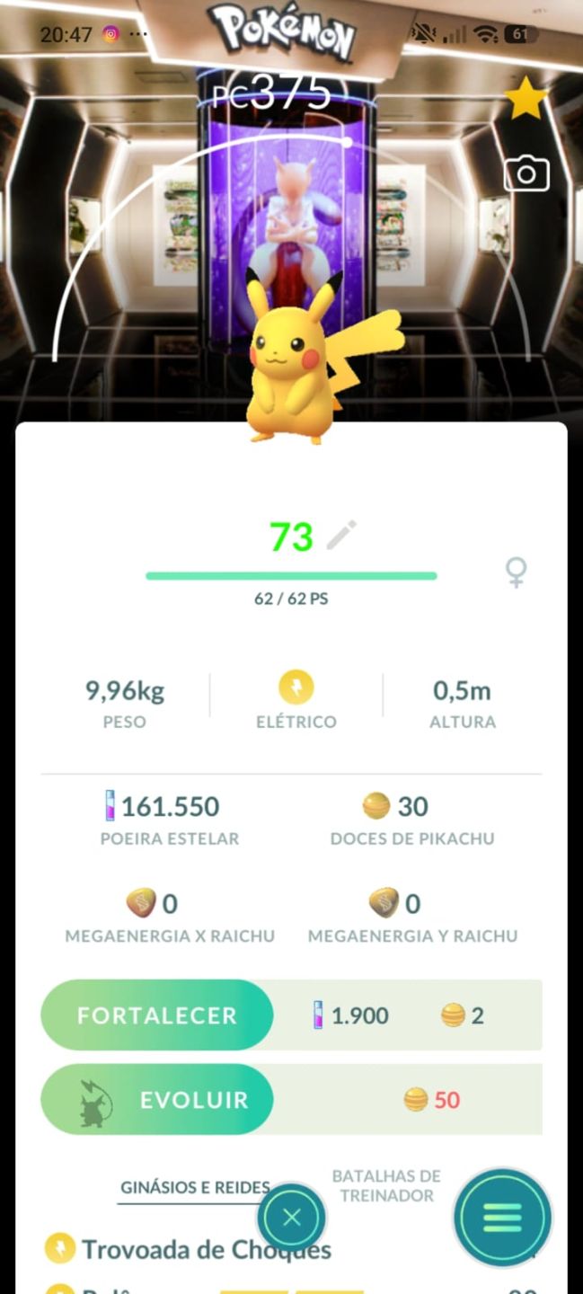 CONTA Lvl 38 | Xerneas Shiny + Pikachu Especial Shibuya