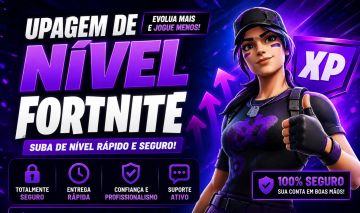 UPO NIVEL PASSE DE BATALHA FORTNITE TODOS OS ESTILOS E V-BUCKS | 100% SEGURO