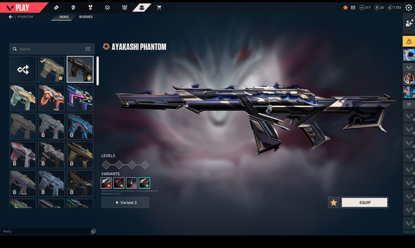 Conta Valorant Kuronami 2.0