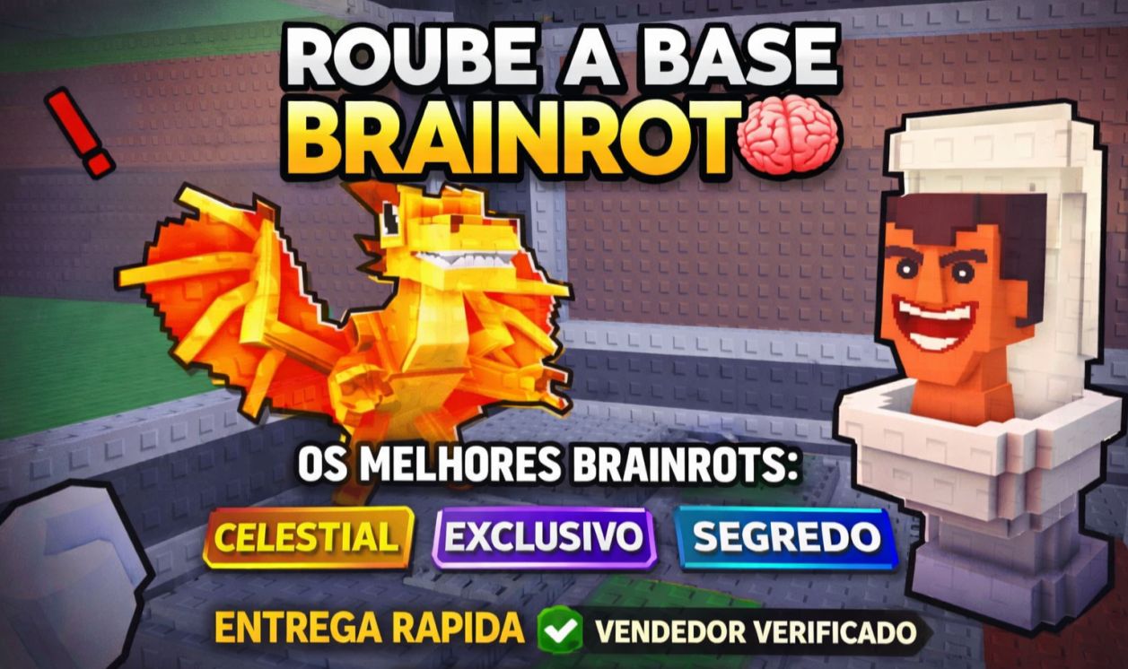 STEAL THE BRAINROT BASE / ROUBE A BASE BRAINROT (BRAINROTS DE ADMINISTRADOR!!!)