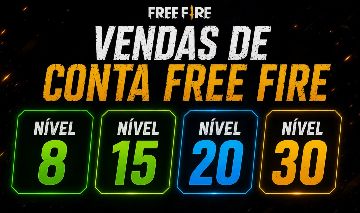 CONTAS FREE FIRE LEVEL 25, UMP ATRIBUTADA, XIAO WU, JUJUTSU KAISEN