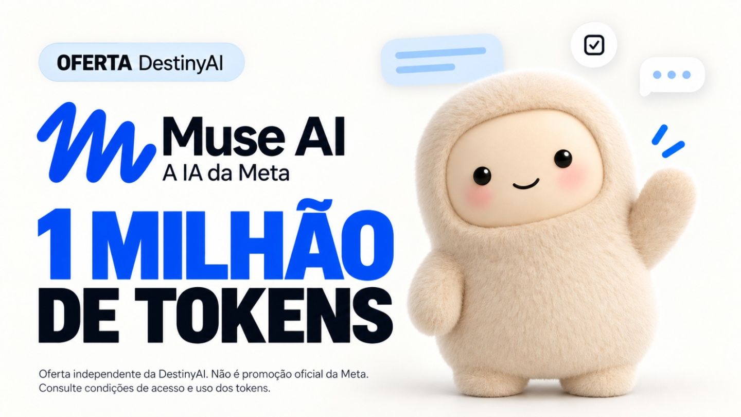 MUSE AI 1 BILHÃO DE TOKENS | CONTA PRIVADA | ENTREGA RÁPIDA