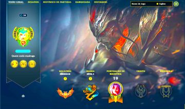 YASUO EMISSÁRIO SKIN LENDÁRIA + [ 50 PDLS NA RANQUEADA ] + [ TROCA NICK ]