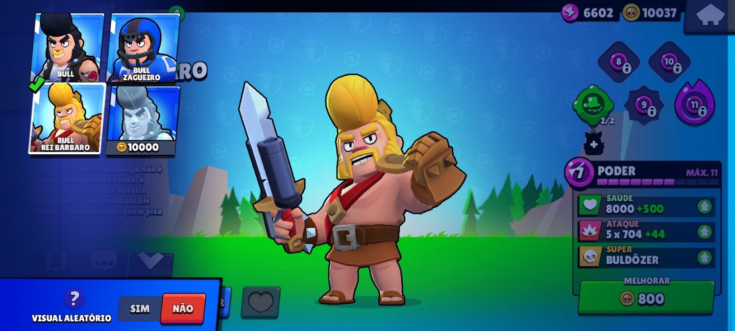 -Conta do Brawl Star boa com 28.970 troféus e incluindo a conta do Clash-