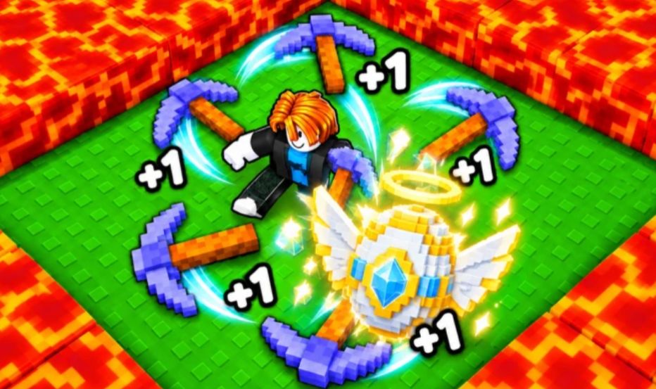 +1 golpe de picareta para ovos ..// +1 pickaxe swing for eggs