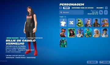 Conta de Fortnite Billie Elish