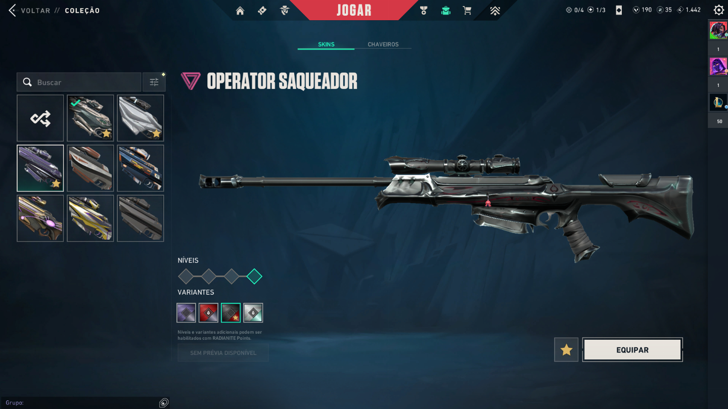 CONTA NO VALORANT FULL ACCESS +30 SKINS