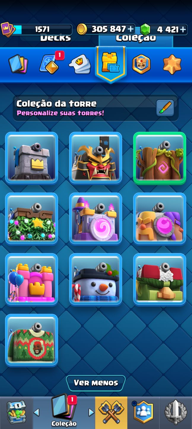 Conta Supercell Id, com Clash Royale, Clash of clans e brawl stars