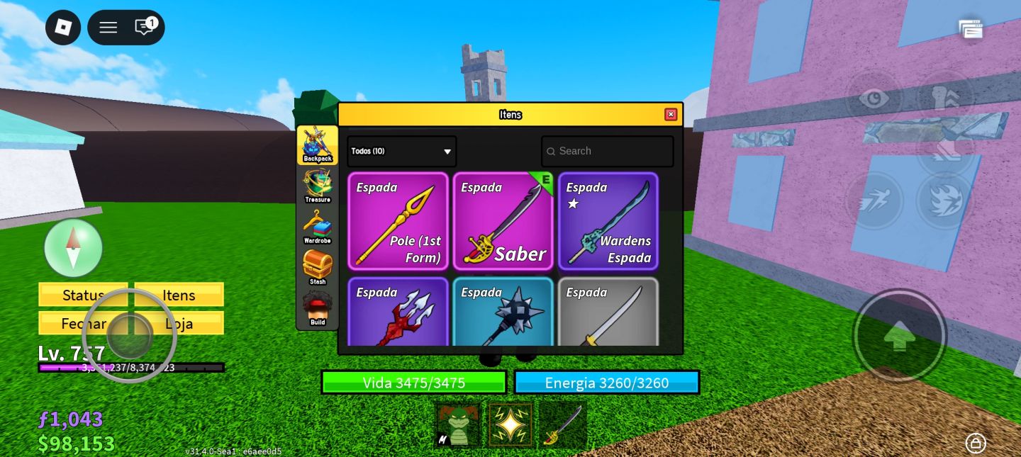 [CONTA DE ROBLOX] - FOCO EM BLOXFRUITS LVL 700 | CONTA BLOX - PRA INICIAR NO BF!