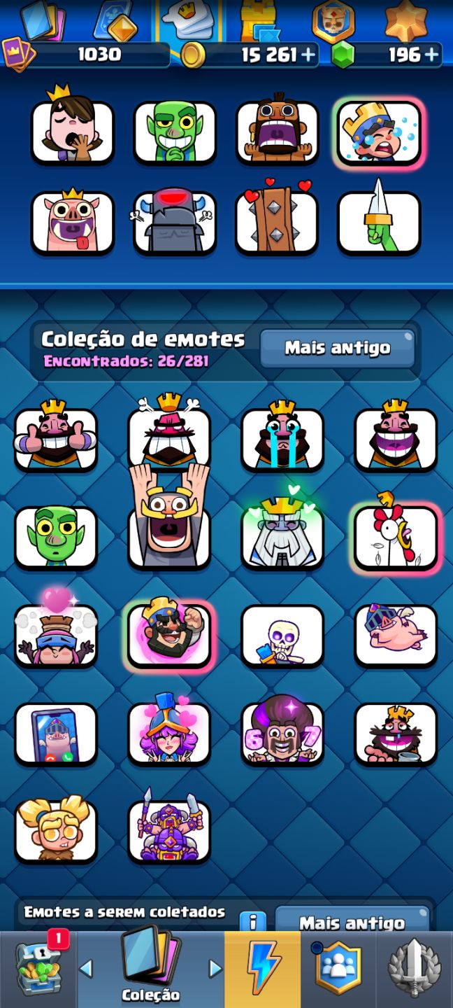 CONTA CLASH ROYALE - ARENA 16
