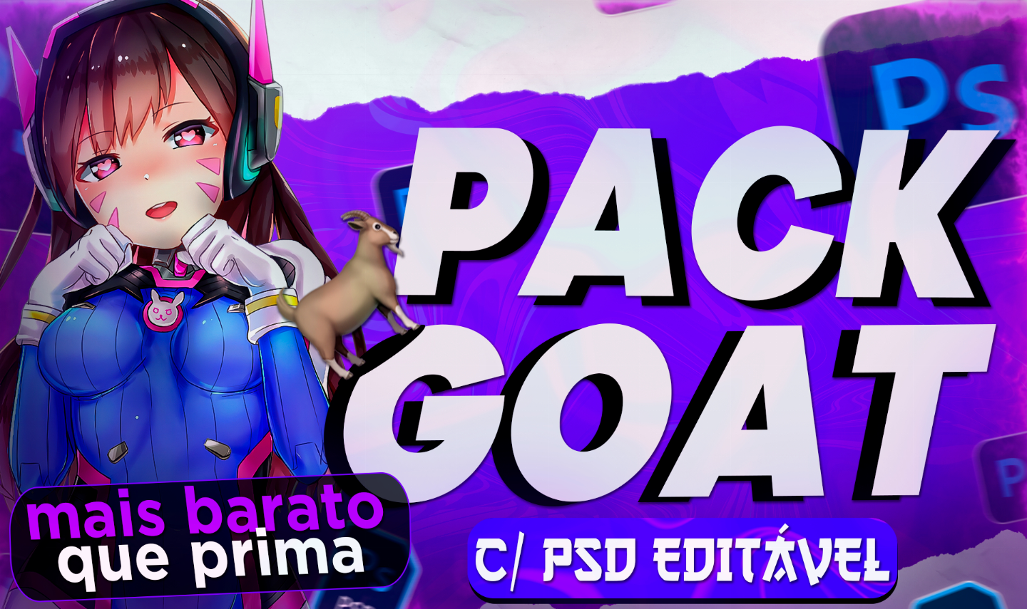 O MELHOR PACK DE DESIGN PARA PHOTOSHOP - EVOLUA DE SUAS EDIÇÕES MEDIANAS