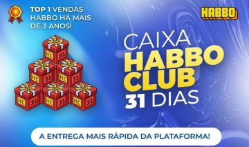 Caixa Hc 31 Dias - Muitas Unidades Habbo Club