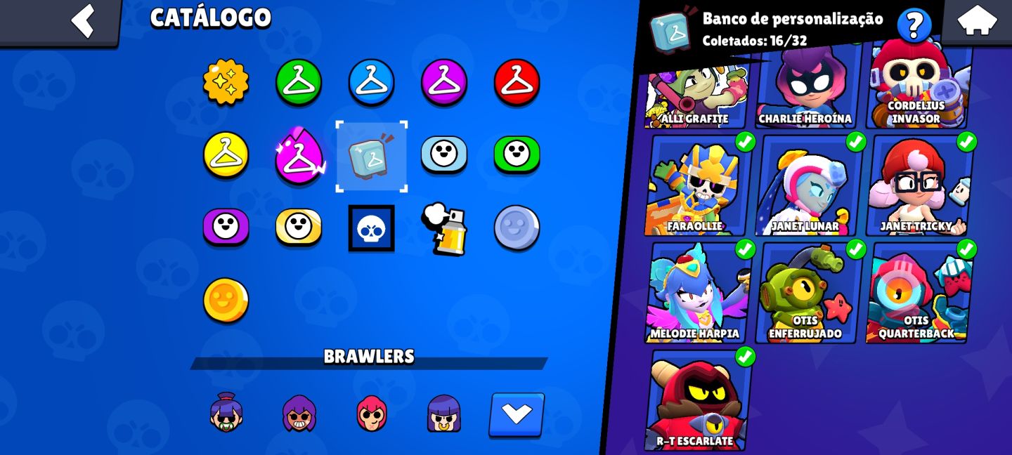 Conta Brawl com Shelly estelar!!!!