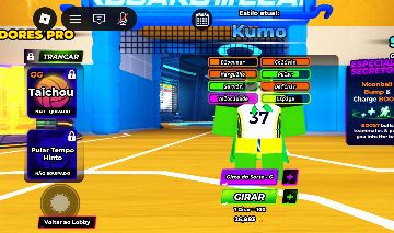 Conta Volleyball legends com 6 secretos