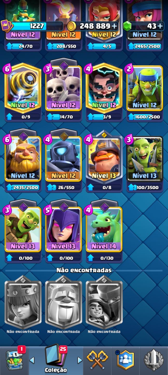 CONTA CLASH ROYALE ALTO NÍVEL | 7.700+ TROFÉUS | PRONTA PARA O TOP!