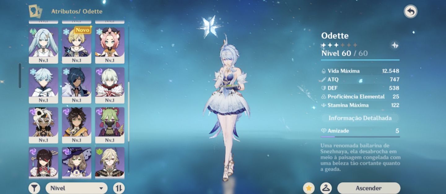 Genshin impact Mizuki C2 Odette Childe AR34