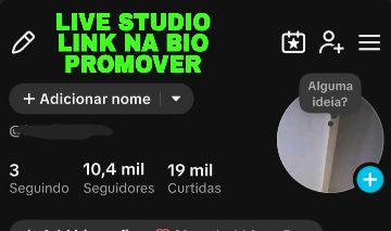 CONTA TIKTOK | 10.000 SEGUIDORES | PROMOVER | LIVE STUDIO | LINK NA BIO | IP EUA
