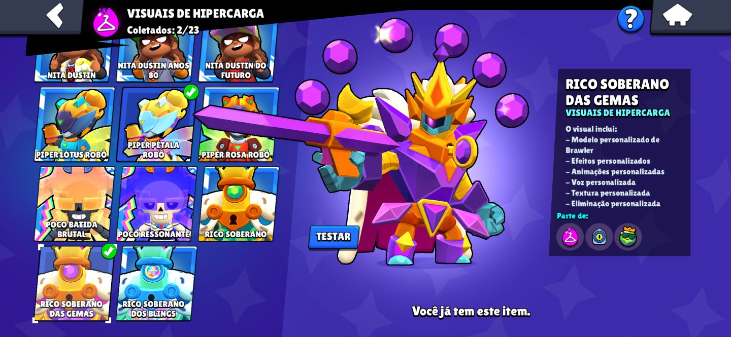 CONTA BRAWL 25K TROFÉU NO PREÇO