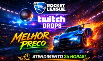 ROCKET LEAGUE - TWITCH DROPS - 29+ ITENS/RODAS/SKINS/CARROS [melhor preço]