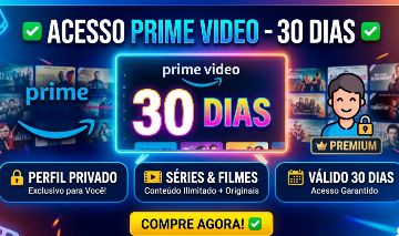 PRIME VIDEO PERFIL PRIVADA 30 DIAS