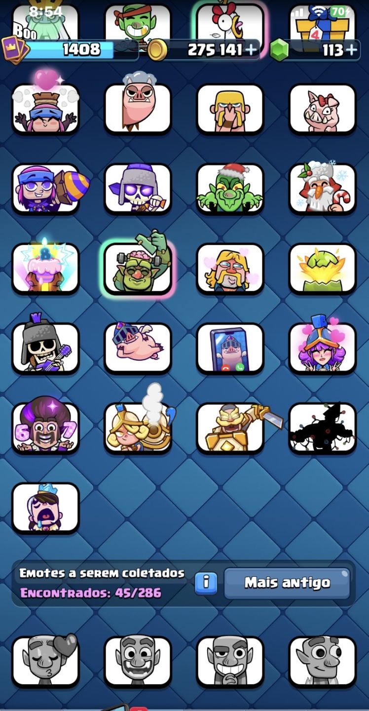 Conta de clash royale baratinha