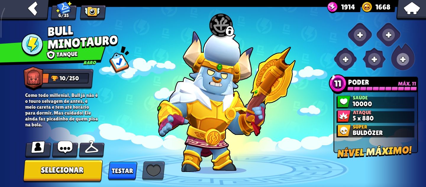Conta brawl stars | iniciante