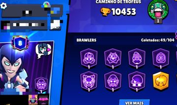 Conta de Brawl Stars full acesso