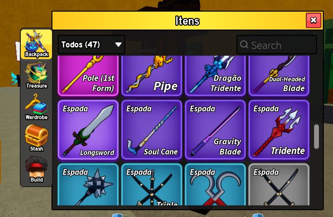 CONTA ROBLOX COM SKINS DE CRIA E NORMAL - FOCADA EM BLOX FUITS SEMI FULL TUDO