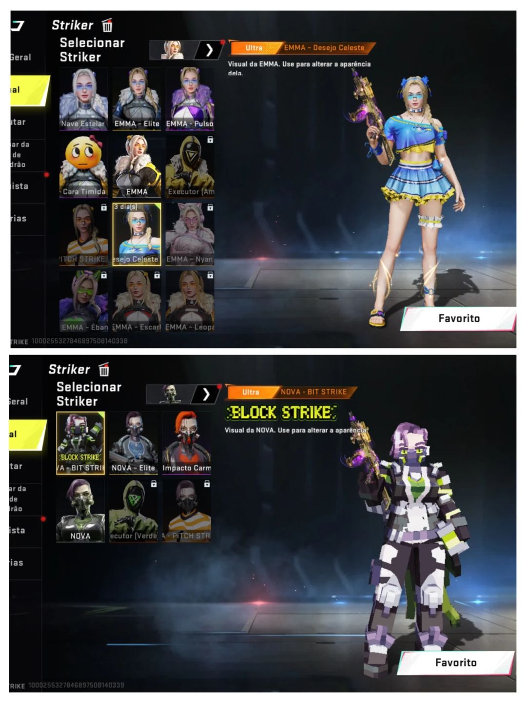 Conta Bs Antiga Contem 6 Passes +de 23 Skins de Armas +de 15 Skins de Personagen