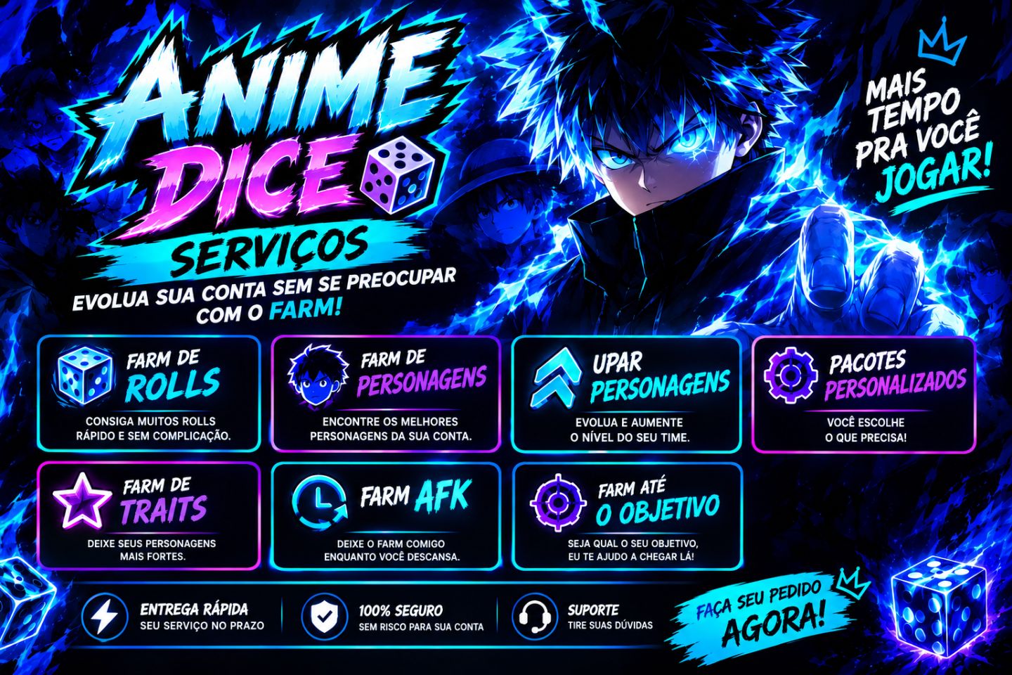 ANIME DICE SERVIÇOS