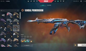 VALORANT | Maior Elo Dima 1 | 11 Vandals | 9 Facas | Nick disponível