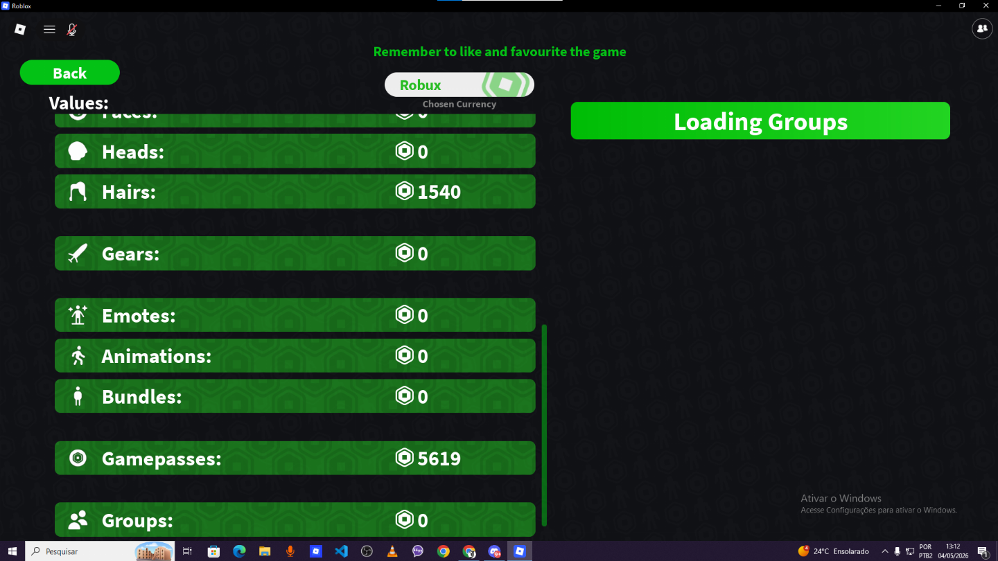 VENDENDO CONTA DE ROBLOX - 2013 UPADA