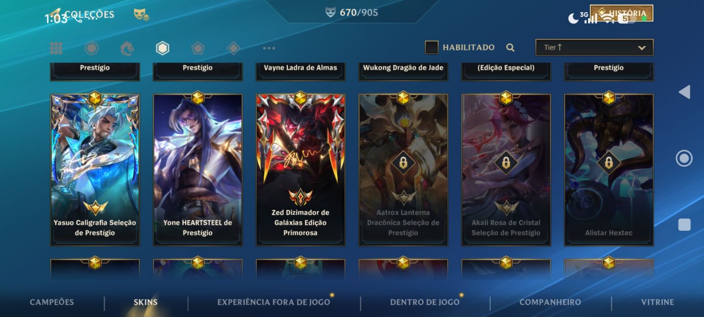 Conta de League of Legends WildRift