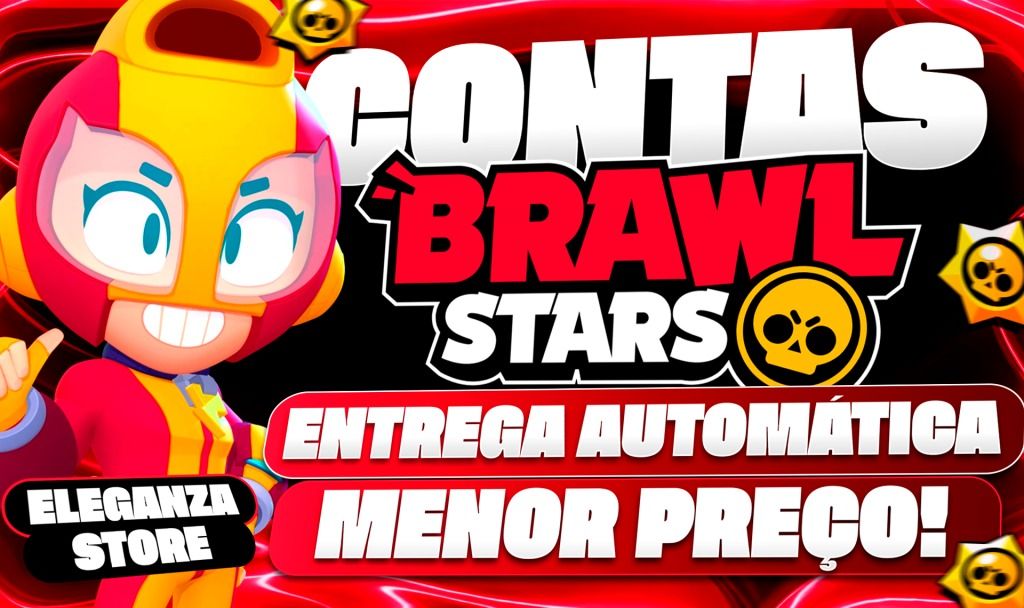 [ MENOR PREÇO! ] CONTAS DE BRAWL STARS DE TODOS OS TIPOS - ENTREGA AUTOMÁTICA!