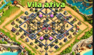 Conta CV17 com decorações raras