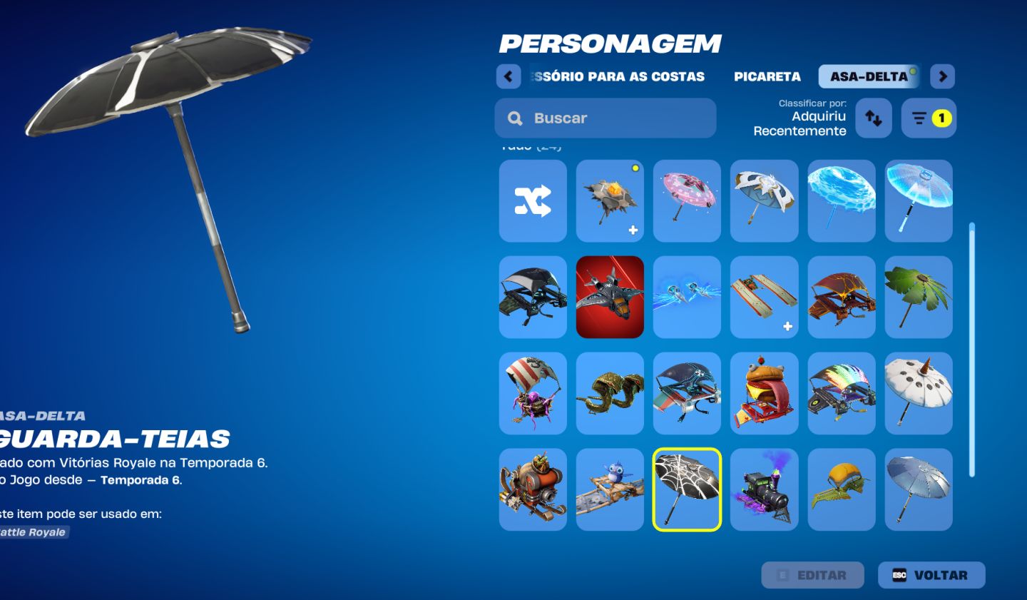 Conta epic/fortnite 20 skins, conta antiga rara