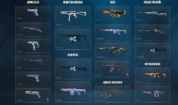 Conta valorant peak imortal 1 com muita skin
