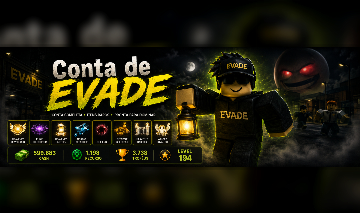 CONTA DE EVADE - ITENS ANTIGOS, GAMEPASSS LIMITADAS, EVENTOS E ETC
