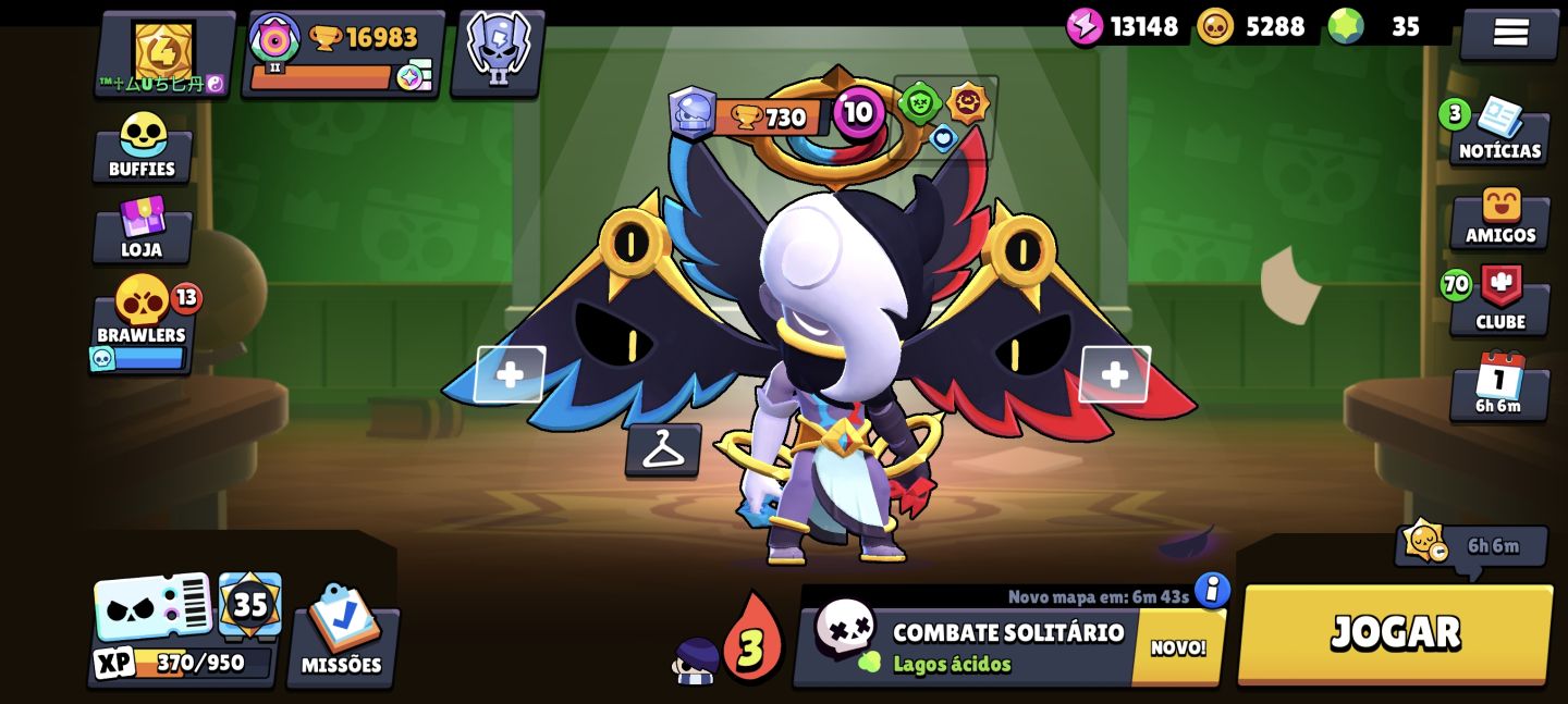 Conta de brawls muito top boa pra vc entra aí pra nós conversar conta top