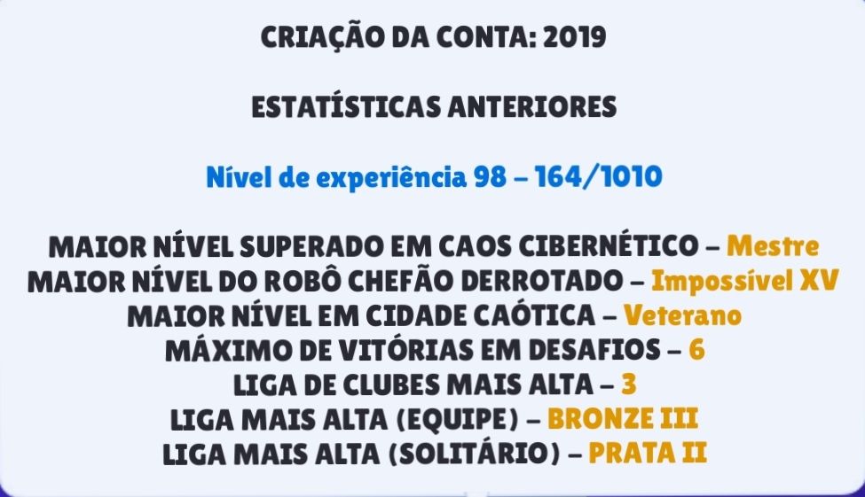 Conta Brawl Stars 2019 Upada