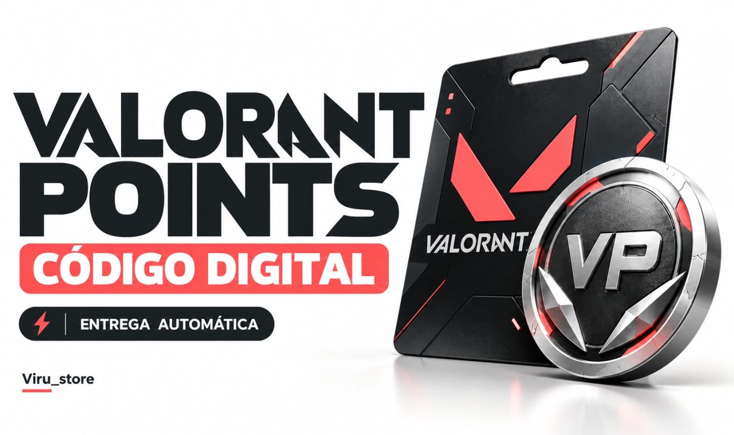 VP Valorant Points | Código Digital | Entrega Automática