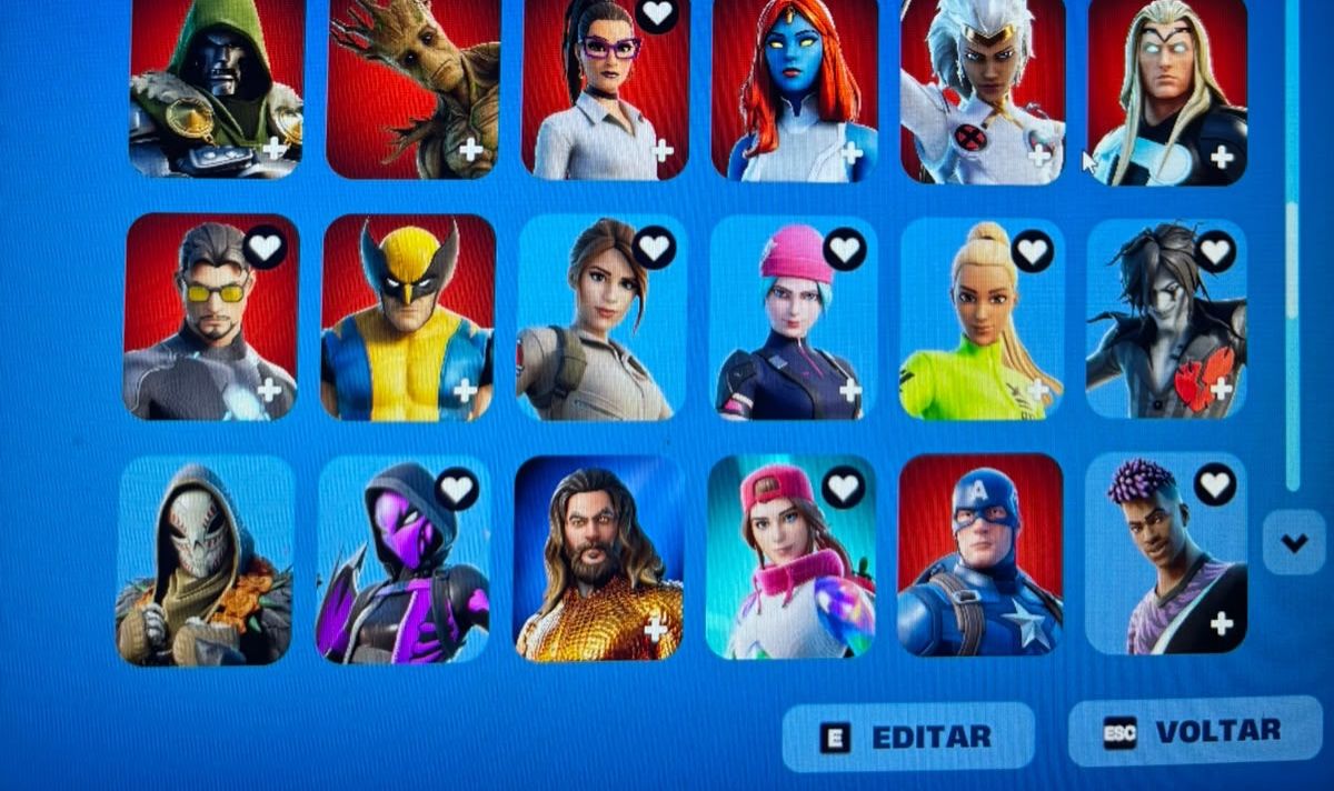 Conta de fortnite com wildcat e diversas raridades